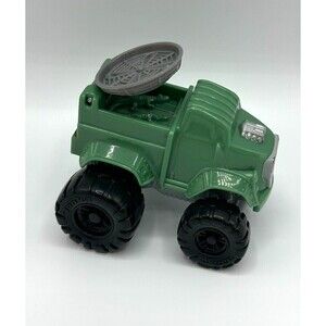 McDonalds Tonka Everglade Excavator Monster Truck Green Happy Meal Garage 2011